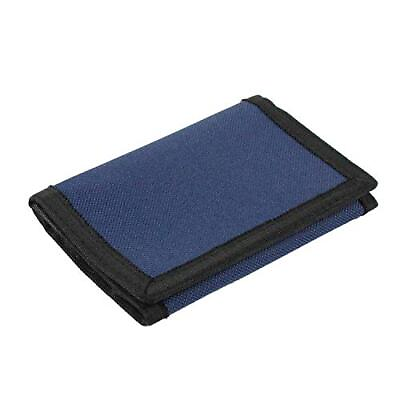 #ad RFID Wallet Camouflage Wallet Nylon Trifold Wallets for MenMini Navy Blue $7.13