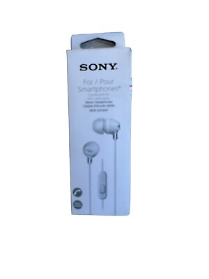 #ad Sony MDR EX14AP Headset Ear Bud Headphones New Open Box Tested $9.00