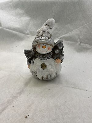 #ad 5quot; Snowman Figurine Winter Christmas Decoration $30.00