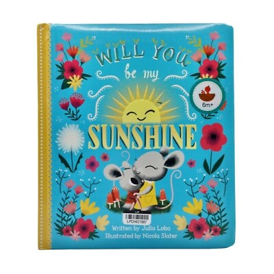 #ad Childrens baby board book cardboard Will You Be My Sunshine 6M $4.80