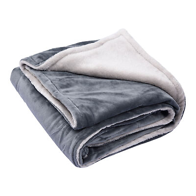 #ad Electric Heated Throw Soft Fleece Over Blanket Warm Cosy Winter 100cm x 70cm $28.35