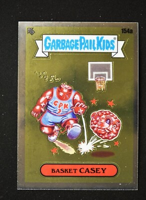 #ad 2021 Garbage Pail Kids Chrome Series 4 Base #154a Basket CASEY $0.99