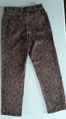 #ad Christopher amp; Banks Denim brown Jeans Women#x27;s Pants Size 10 year 2006 $18.99
