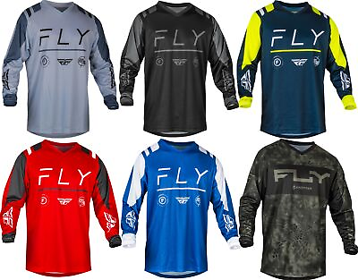 #ad Fly Racing F 16 Men#x27;s MX ATV Off Road Motocross Jersey $29.95