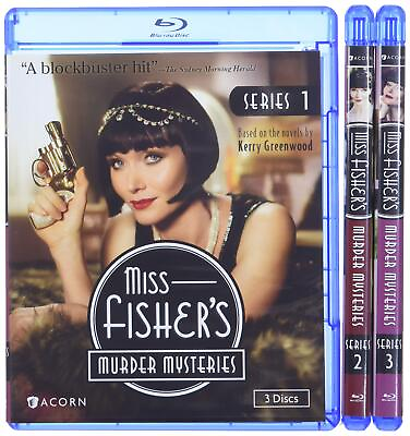 #ad Miss Fisher#x27;s Murder Mysteries Series 1 3 Collection Blu ray Essie Davis $121.04