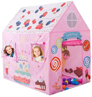 #ad Kids Outdoor and Indoor Theme Castle Tent Medium Size Light Weight Kids Play Ten $105.92