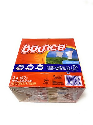 #ad Bounce Fabric Softener Dryer Sheet Outdoor Fresh Less Iron $6.00