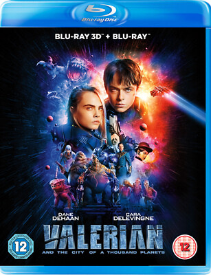 #ad Valerian and the City of a Thousand Planets Blu ray Ethan Hawke UK IMPORT $19.76