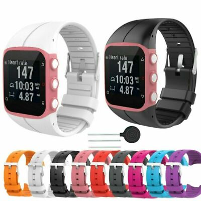 #ad Silicone Rubber Wrist Watch Band Strap amp; Tool For Polar M400 M430 GPS Watch HYA $8.99