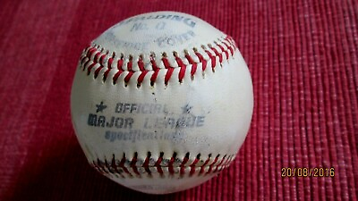 #ad Roughly 1970#x27;s Official Spalding Major League Baseball spot toning $45.00
