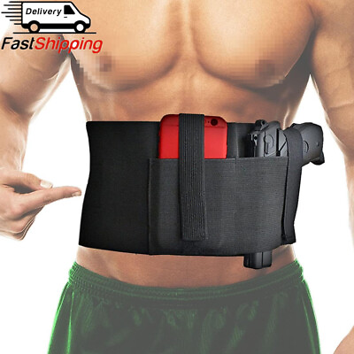 #ad Tactical Belly Band Holster for Right Left Hand with Mag Holder Concealed Carry $11.99