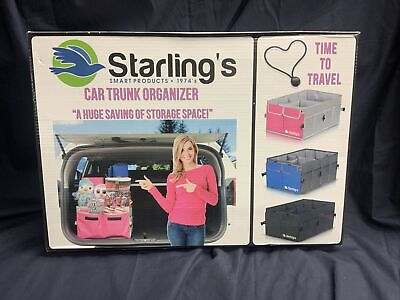 #ad Starling#x27;s Car Trunk Organizer Super Strong Foldable Storage Cargo Box $19.46