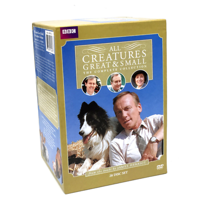 #ad All Creatures Great And Small DVD The Complete Series 28 Disc Set free shipping $29.40