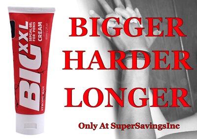 Male Natural Penis Enlarger Cream Big amp; Thick Growth Faster XXL Enhancement $14.98