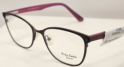 #ad New Rickey Smiley RS 210 Pink Eyeglasses Frame 52 17 140 W Demo Lenses L45 $44.99