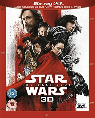 #ad Star Wars: The Last Jedi Blu ray 3D 2017 Region Free CD KQVG The Fast $21.97