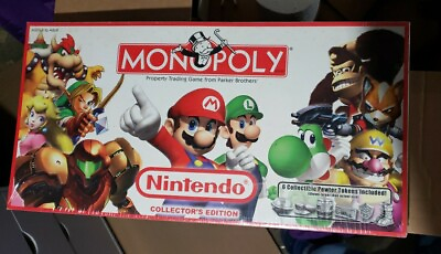 #ad Monopoly NINTENDO Collector#x27;s Edition 2006 Game Brand New Sealed RARE FIND $39.99