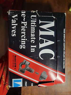 #ad MAC Pneumatic Adjustable Line Tap Valve QTM 2 NEW Cartoon. $130.00