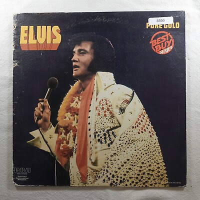 #ad Elvis Presley Pure Gold Record Album Vinyl LP $13.84