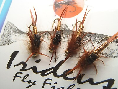 #ad Irideus SLO Leggy Hellgrammite Nymph Flies Fly Fishing Flies Trout Flies $9.99