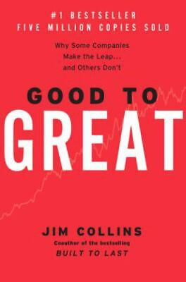 #ad Good to Great: Why Some Companies Make the L 0066620996 hardcover Jim Collins $4.06