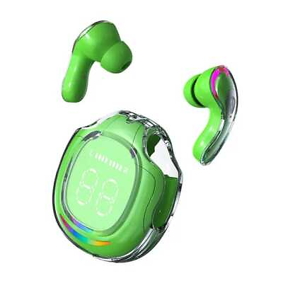 #ad LED Bluetooth Earbuds TWS 5.3 Wireless headphones Earphone Waterproof $14.99