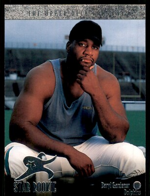 #ad 1996 Upper Deck Rookie Daryl Gardener Rookie Miami Dolphins #19 $1.00