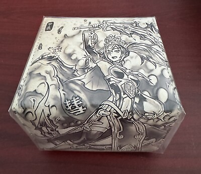 #ad YUGIOH BROTHERHOOD OF THE FIRE FIST PEACOCK ASIA EXCLUSIVE DECK BOX CASE $50.00