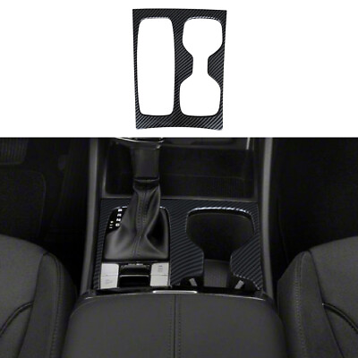 #ad Carbon fiber color Gear Shift Panel Cover Fit for Hyundai Tucson 2022 2023 $28.19