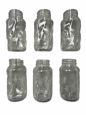 #ad Set Of 6 Evenflo 4oz Twist Classic Glass Baby Bottles BPA Free $18.00