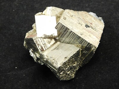 #ad Nice and 100% Natural Pyrite Crystal CUBE Cluster From Peru 133gr $19.99