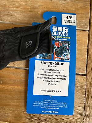 #ad #ad *NWT* SSG Schooler Gloves Black Size 4 5 $17.99