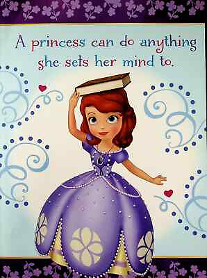 #ad A Princess Can Do Anything Sofia the First Disney Junior Mini Poster 8quot;x10.5quot; $9.99