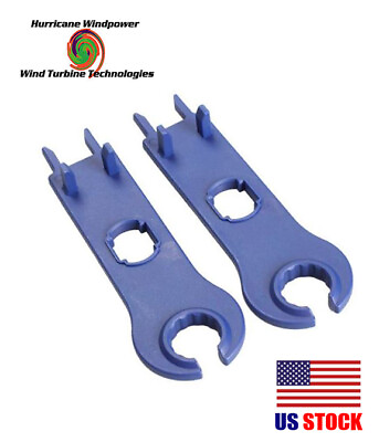 #ad 2 Piece Solar Connector Tool Spanners Wrench for MC4 Compatible Connectors $7.19