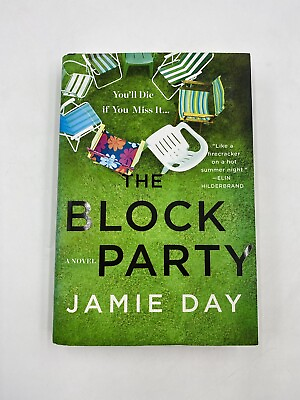 #ad The Block Party By Jamie Day Hardcover Book 2023 First Edition Dust Jacket $4.99