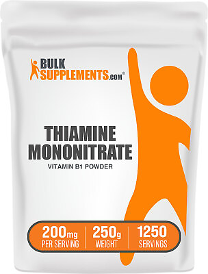 #ad BulkSupplements Thiamine Mononitrate Vitamin B1 Powder 200 mg Per Serving $71.96
