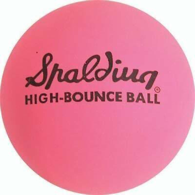 #ad Spalding High Bounce Spaldeen Ball Pink $7.75