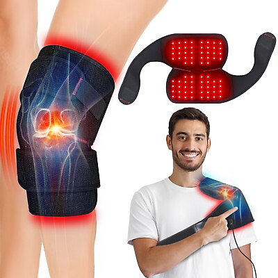 #ad 72LEDs Red Light Wrap for Knee Belt Near Infrared Wrap Joint Pain Relief 660nm $89.99