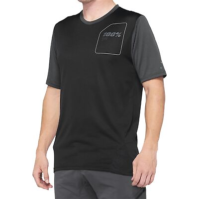 #ad 100% Ridecamp Jersey Charcoal Black XL 40027 00008 $35.94
