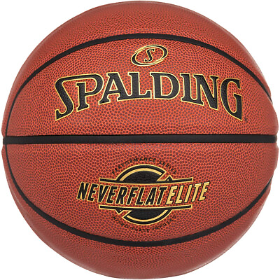Spalding NeverFlat Elite Indoor Outdoor Basketball $44.99