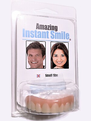 #ad Amazing Instant Smile Cosmetic Novelty Veneers Small Size $14.95