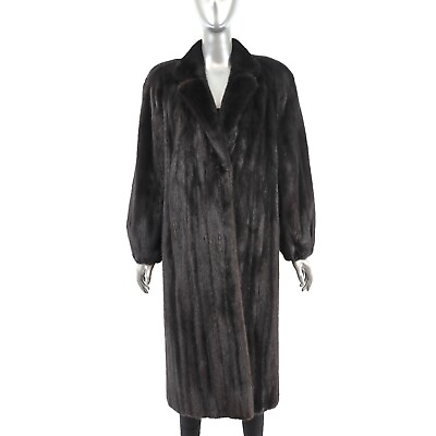 #ad Ranch Mink Coat Size M $1000.00