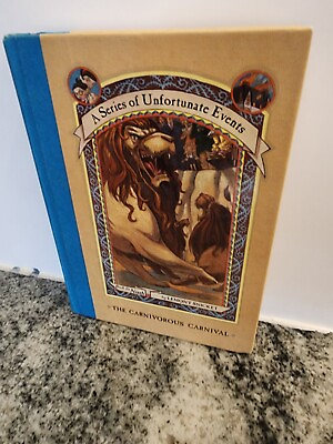 #ad A Series of Unfortunate Events The Carnivorous Carnival First Ed Lemony Snicket $3.99