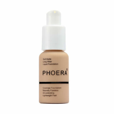 #ad PHOERA Foundation Makeup Full Coverage Fast Base Brighten long lasting Shade US $7.96