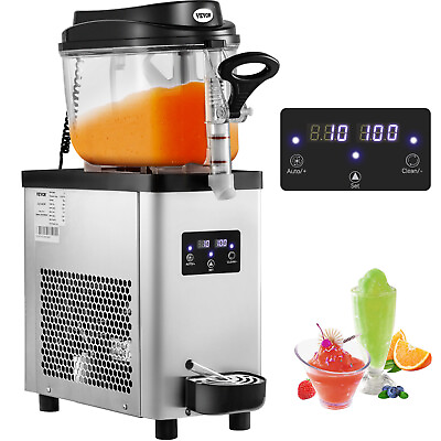 #ad VEVOR Commercial Slush Machine 6L Frozen Drink Daiquiri Slushy Machine 1.6 Gal $439.99