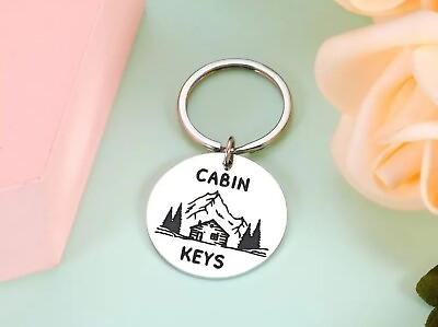 #ad Cabin Keys Campground Keychain. B10 $8.99