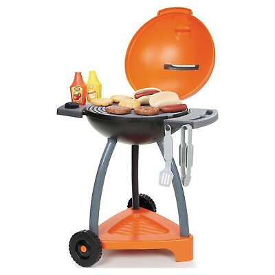 #ad 15 Pc Outdoor Plastic Pretend Play Barbecue Grill Toys Playset For KidsAges 3 $22.17