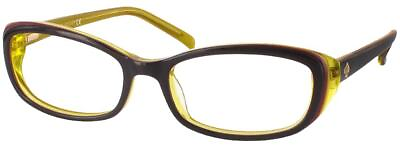 #ad Kate Spade MAGDA JXE Women#x27;s Eyeglasses Brown Yellow Frame $51.95