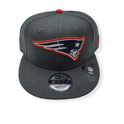 #ad New Era New England Patriots 9Fifty Heather B1 Adjustable Snapback Hat Cap $37.99