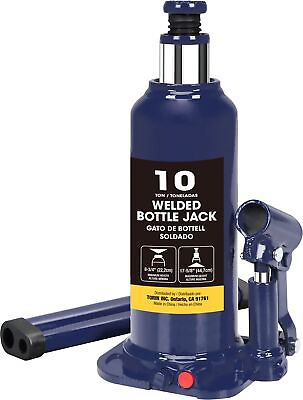 #ad #ad BIG RED 10 Ton 20000 LBs Torin Welded Hydraulic Car Bottle Jack Blue $25.49